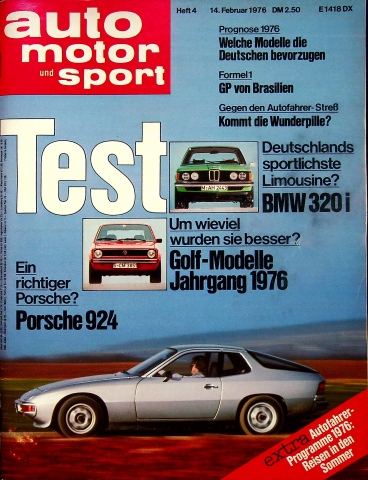 Deckblatt Auto Motor und Sport (04/1976)